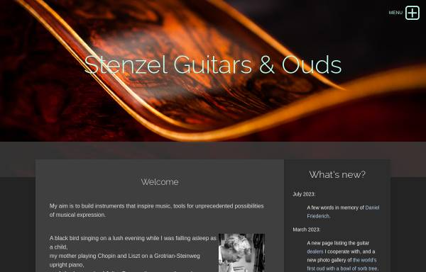 Vorschau von stenzel-guitars.de, Stenzel Guitars