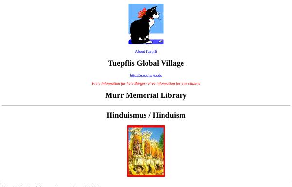 Tuepflis Global Village: Hinduismus