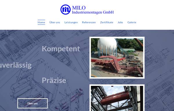 Vorschau von www.milo-industriemontagen.de, Milo-Industriemontagen GmbH