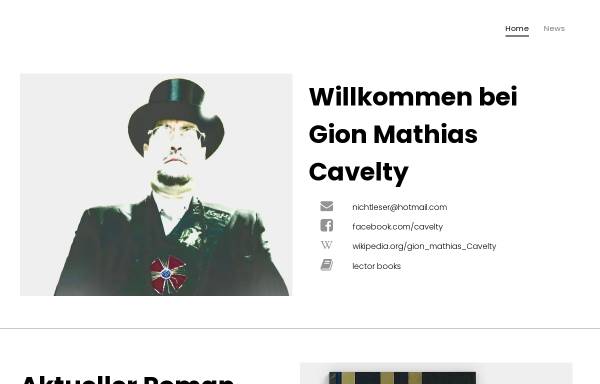 Cavelty, Gion Mathias