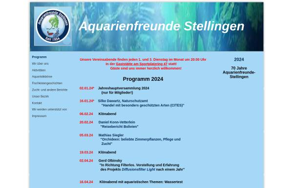 Vorschau von www.aquarienfreunde-stellingen.de, Aquarienfreunde Stellingen