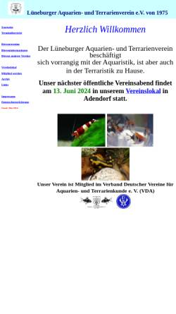 Vorschau der mobilen Webseite www.lueneburger-aquarienverein.de, Aquarium, so kann es bei Ihnen auch aussehen