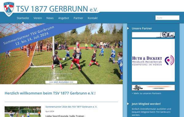 Vorschau von tsvgerbrunn.de, TSV 1877 Gerbrunn e.V.