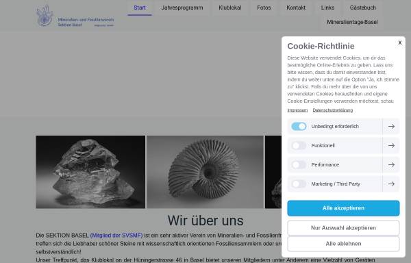 Mineralien und Fossilienverein Basel