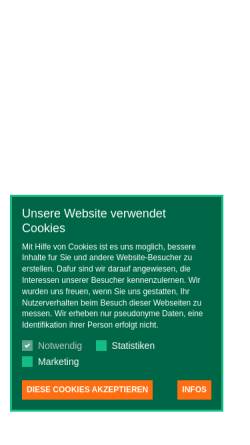 Vorschau der mobilen Webseite www.tierpark-langeerlen.ch, Tierpark Lange Erlen