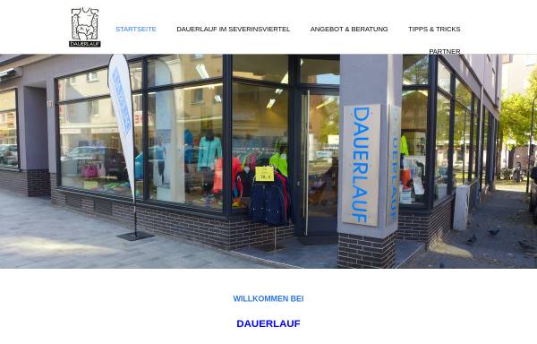 Vorschau von www.dauerlauf.de, Dauerlauf Schuhe für Aktive GmbH
