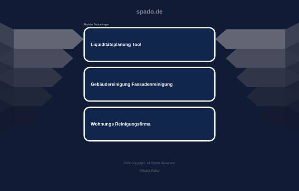 Vorschau von www.spado.de, Rechtsanwaltskanzlei Spannagel & Döpp, Ennepetal