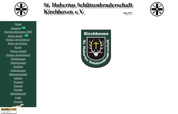 Sankt Hubertus Schützenbruderschaft Kirchhoven
