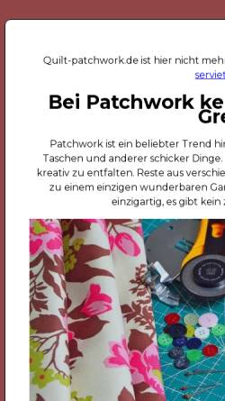 Vorschau der mobilen Webseite www.quilt-patchwork.de, Faden Freunde