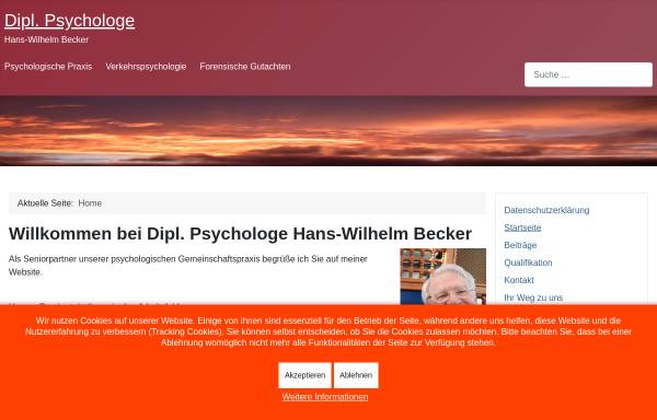 Dipl. Psychologe Hans-Wilhelm Becker