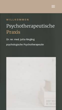 Vorschau der mobilen Webseite www.psychotherapie-saarland.de, Psychotherapeutische Praxis Jutta Schmitt