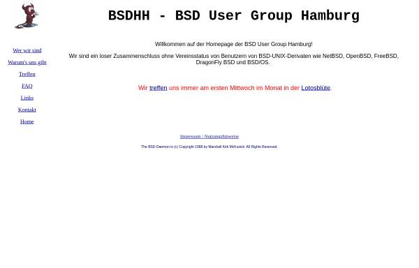 Vorschau von www.bsdhh.org, BSD User Group Hamburg