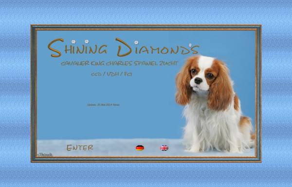 Vorschau von www.shining-diamonds.de, Shining Diamond's