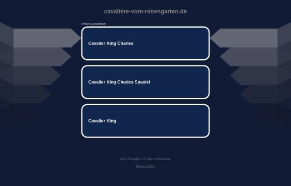 Vorschau von www.cavaliere-vom-rosengarten.de, Vom Rosengarten