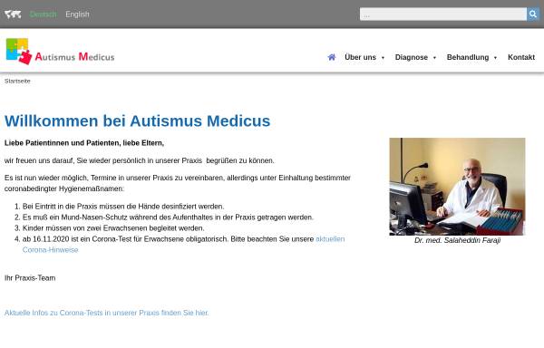 Vorschau von www.autismus-medicus.de, Autismus Medicus
