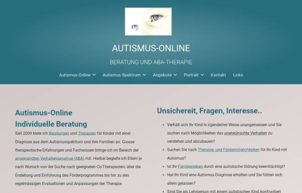 Vorschau von www.autismus-online.ch, Autismus Online