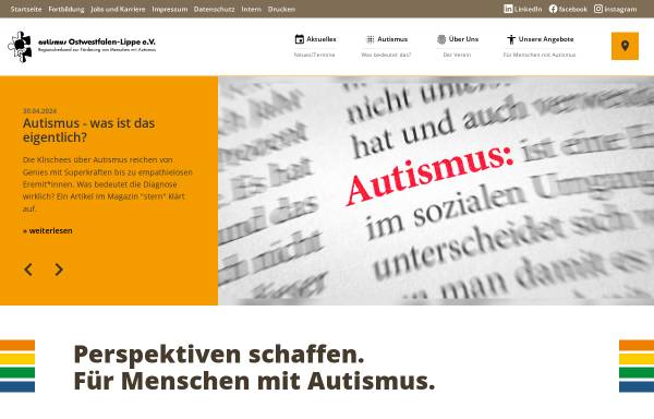 Hilfe für das autistische Kind Regionalverband Ostwestfalen-Lippe e.V.