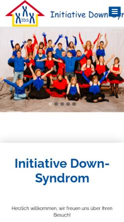 Vorschau der mobilen Webseite ids-unna.de, Initiative Down-Syndrom Kreis Unna