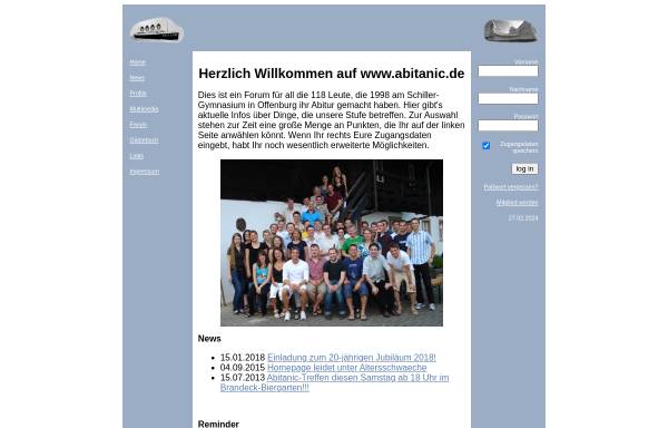 Vorschau von www.abitanic.de, Ibbenbüren - Goethe-Gymnasium