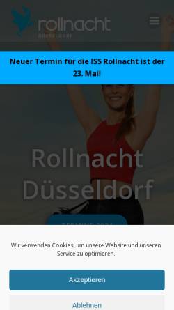 Vorschau der mobilen Webseite www.rollnacht.de, Rollnacht