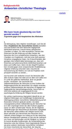Vorschau der mobilen Webseite www.dober.de, Wie kann heute glaubwürdig von Gott geredet werden?