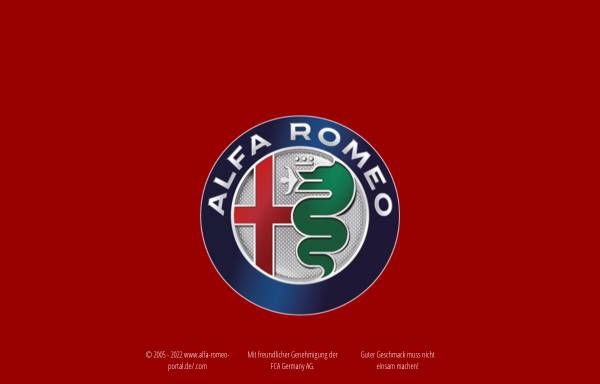 Vorschau von www.alfa-romeo-portal.de, Alfa Romeo Community