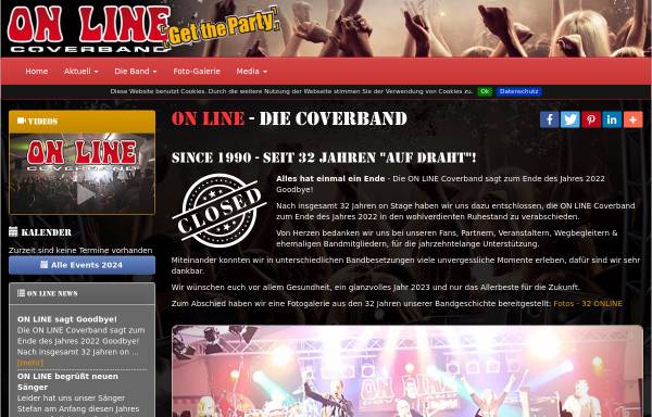 Coverband Online