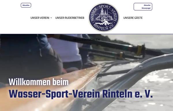 Vorschau von www.wsv-rinteln.de, Wasser-Sport-Verein Rinteln e.V.