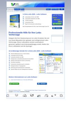 Vorschau der mobilen Webseite www.1-click-lotto.de, 1 Click Lotto