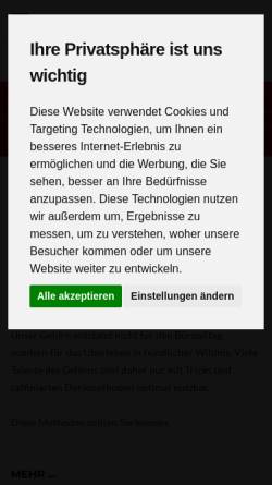 Vorschau der mobilen Webseite www.methode.de, Denkmethoden