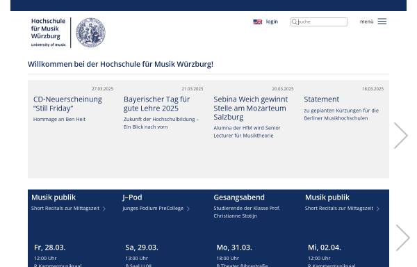 Hochschule für Musik Würzburg