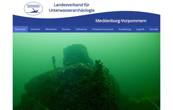 Vorschau von www.uwa-mv.de, Landesverband für Unterwasserarchäologie Mecklenburg-Vorpommern e.V.