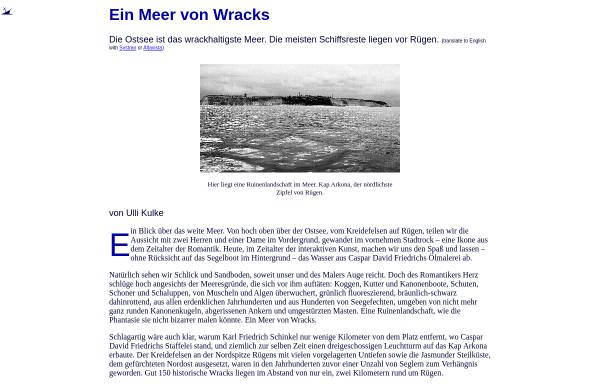 Vorschau von www.abc.se, Ein Meer von Wracks