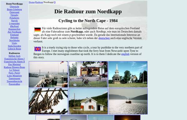 Vorschau von www.skiraware.de, Radtour zum Nordkapp
