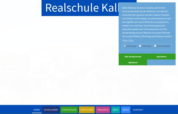 Vorschau von www.realschule-kalkar.de, Städtische Realschule Kalkar