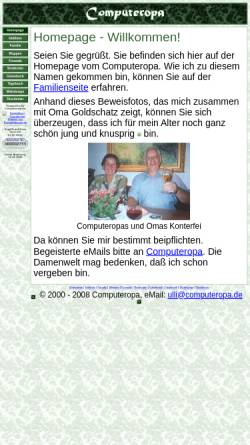 Vorschau der mobilen Webseite www.computeropa.de, Computeropa
