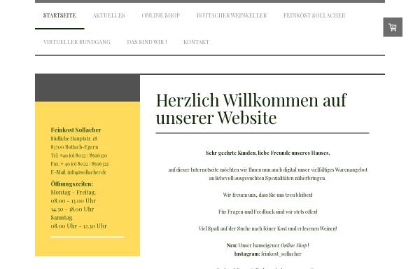 Vorschau von www.rottacher-weinkeller.de, Rottacher Weinkeller
