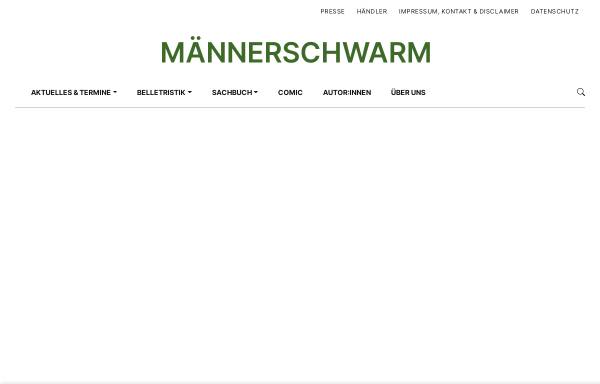 Vorschau von www.maennerschwarm.de, Männerschwarm