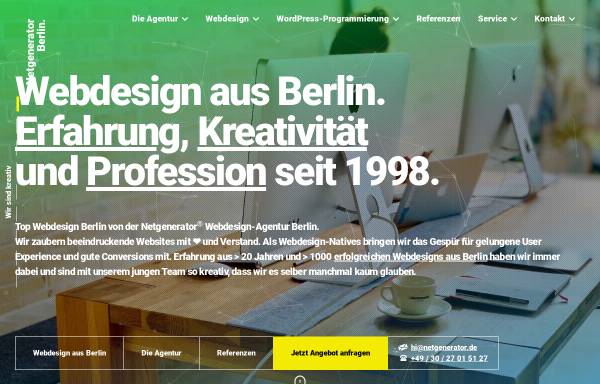 Vorschau von www.netgenerator.de, Netgenerator - modulare_dynamik