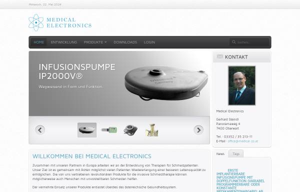 Medical Electronics - Gerhard Steindl