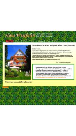 Haus Westfalen, Hannelore Pfeifer