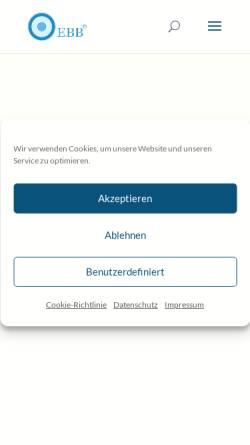Vorschau der mobilen Webseite biomez.de, Europäischer Berufs- und Fachverband für Biosens e. V.