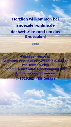 Vorschau der mobilen Webseite www.snoezelen-online.de, Snoezelen-online