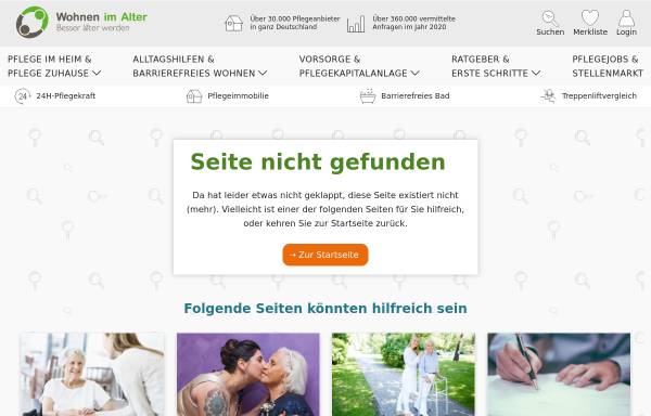 Datenbank der Altenheime und Pflegeheime im Saarland