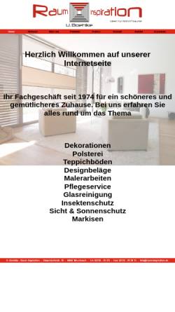 Vorschau der mobilen Webseite www.gardinen-boehlke.de, Raum & Wohnen U.Boehlke