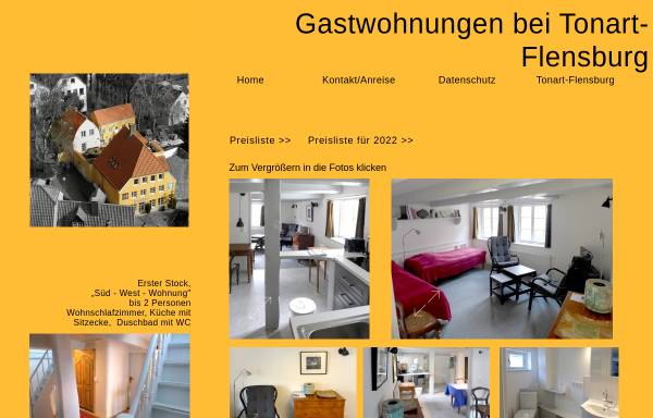 Vorschau von www.ferienwohnungflensburg.de, Ferienwohnung Haus Oldenburg