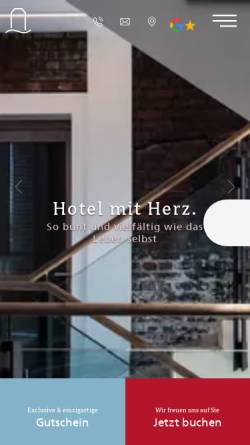 Vorschau der mobilen Webseite www.alexianer-hotel-am-wasserturm.de, Hotel am Wasserturm