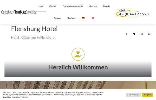 Vorschau von www.flensburg-hotel.com, Hotel Engelsby