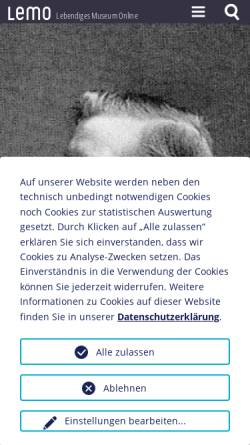 Vorschau der mobilen Webseite www.dhm.de, Werner, Anton von (1843-1915)