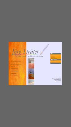 Vorschau der mobilen Webseite www.maler-straeter.de, Maleratelier Jörg Sträter